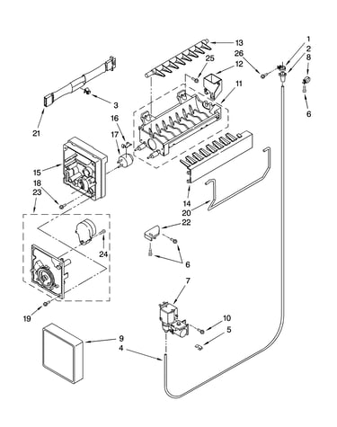 Icemaker parts