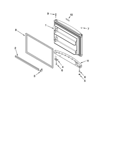 Top door parts