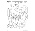 Whirlpool GBS279PVB00 oven parts diagram