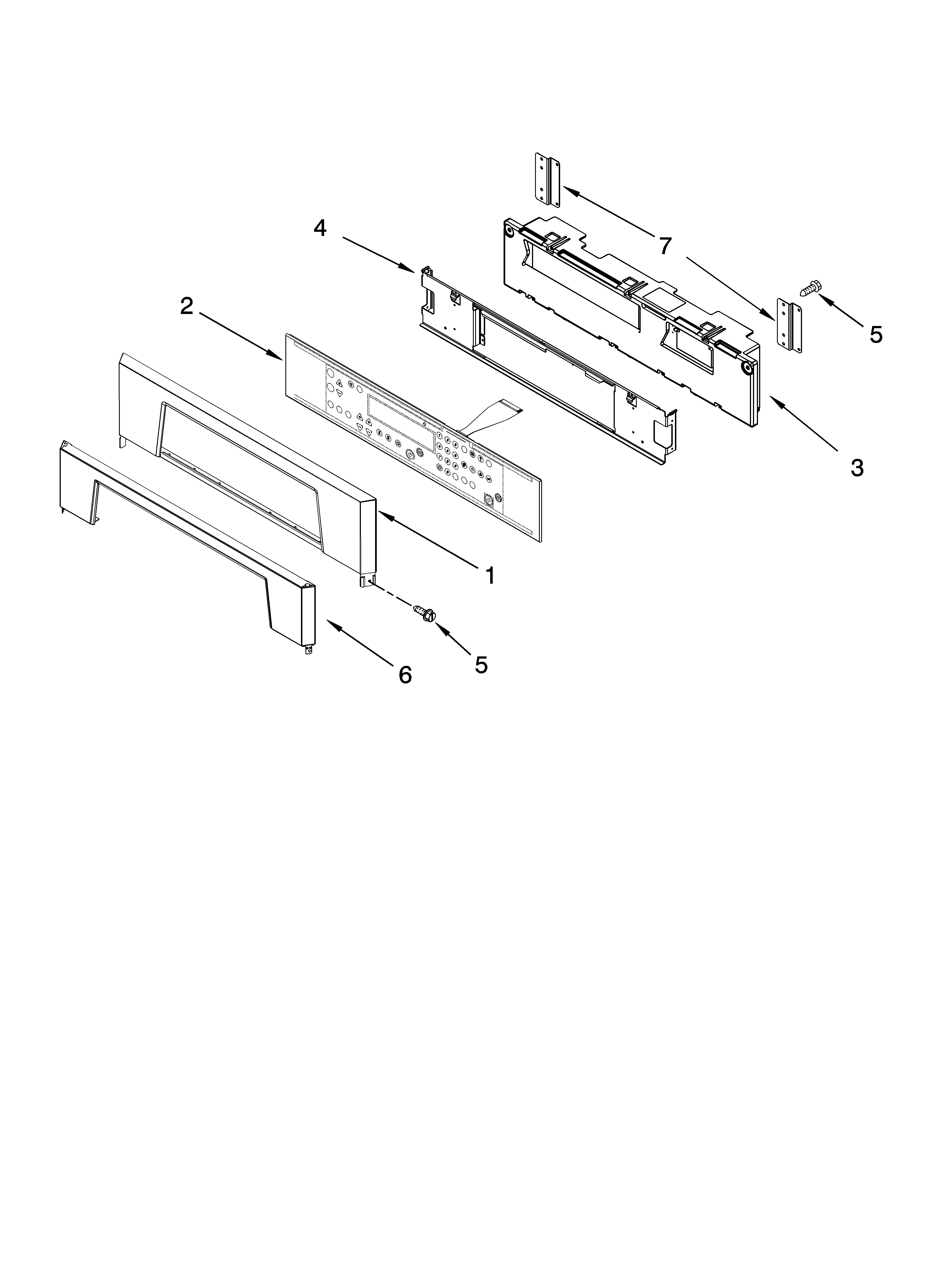 Control panel parts