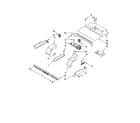 Whirlpool GBS279PVB00 top venting parts, optional parts diagram