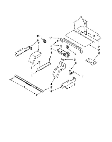 Top venting parts, optional parts