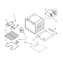 Internal oven parts