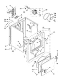 Cabinet parts, optional parts (not included)
