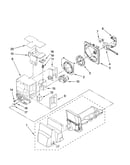 Motor and ice container parts