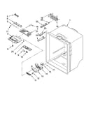 Refrigerator liner parts