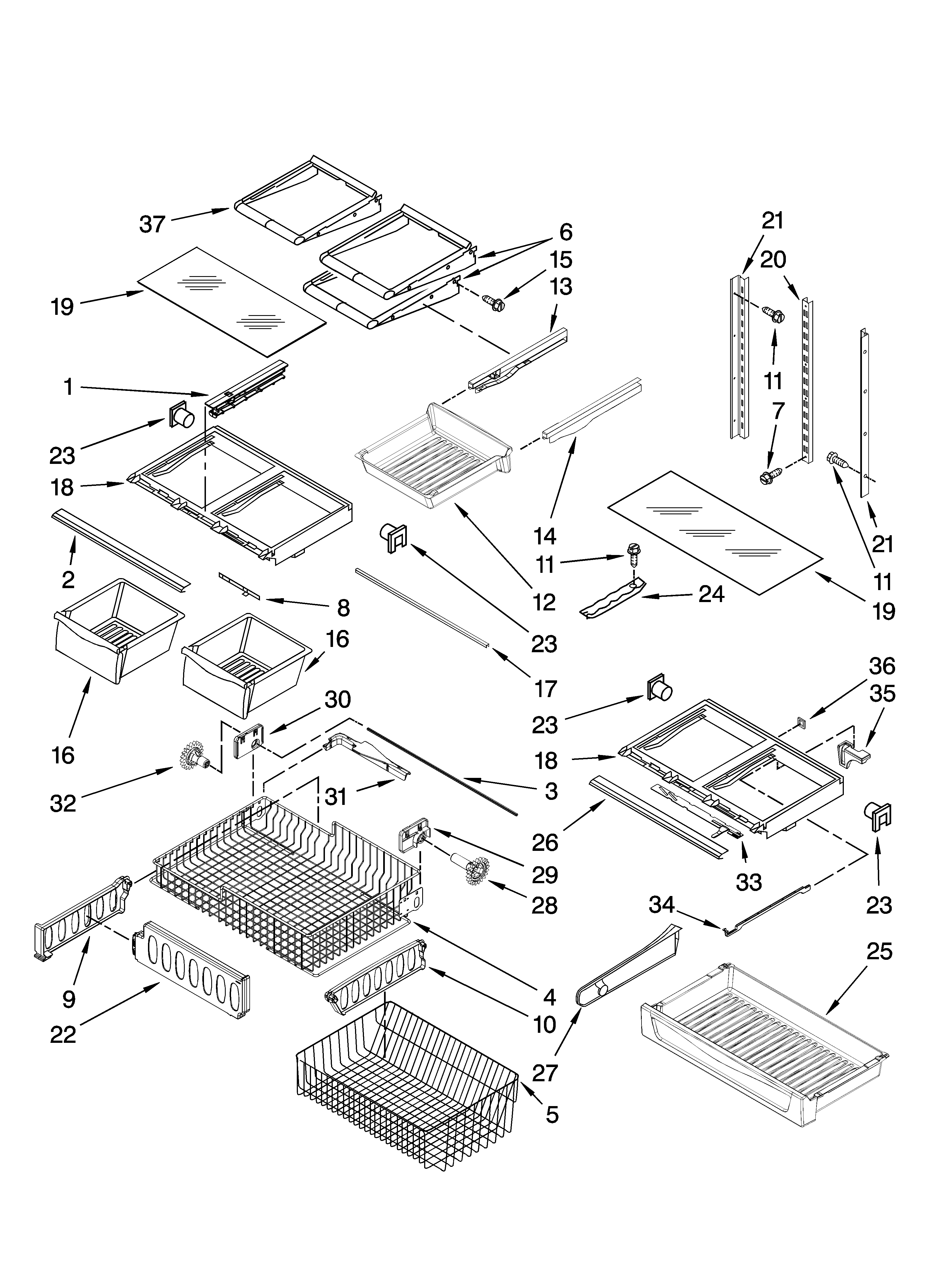 SHELF PARTS