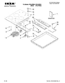 Cooktop parts, optional parts (not included)