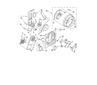 Inglis IED4400VQ0 bulkhead parts, optional parts (not included) diagram