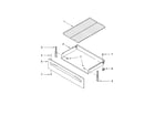 Inglis IRE32303 drawer & broiler parts diagram