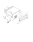 Top grille and unit cover parts
