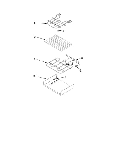 Internal oven parts