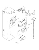 Refrigerator liner parts