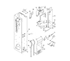 KitchenAid KSSS36FTX02 freezer liner and air flow parts diagram
