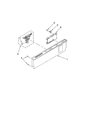Control panel parts