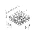 Upper rack and track parts