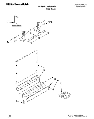 Door and panel parts