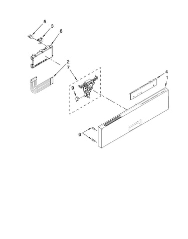 Control panel parts