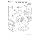 Whirlpool RBD275PVQ00 lower oven parts diagram