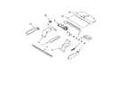 Whirlpool RBD275PVT00 top venting parts, optional parts diagram