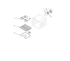 Whirlpool RBS277PVQ00 internal oven parts diagram