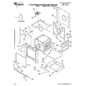 Whirlpool RBS307PVQ00 oven parts diagram