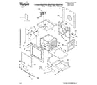 Whirlpool RBS307PVB00 oven parts diagram