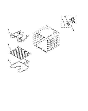 Internal oven parts