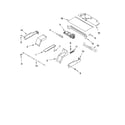 Whirlpool RBS307PVQ00 top venting parts, optional parts diagram