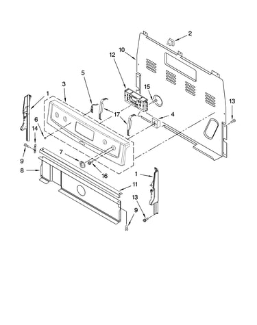 Control panel parts