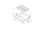 Estate TES326VD0 drawer & broiler parts diagram