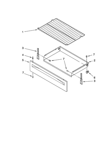 Drawer & broiler parts
