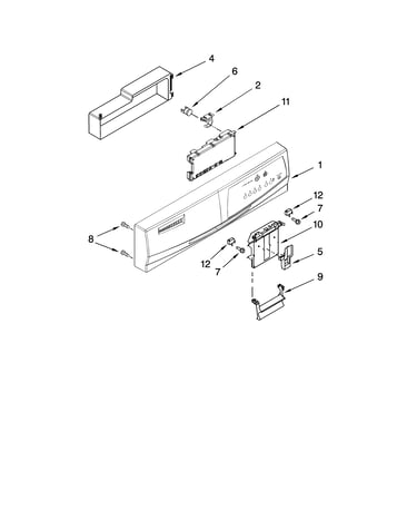 Control panel parts