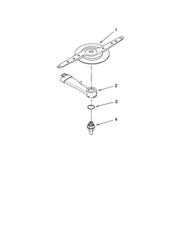 Lower washarm parts, optional parts (not included)