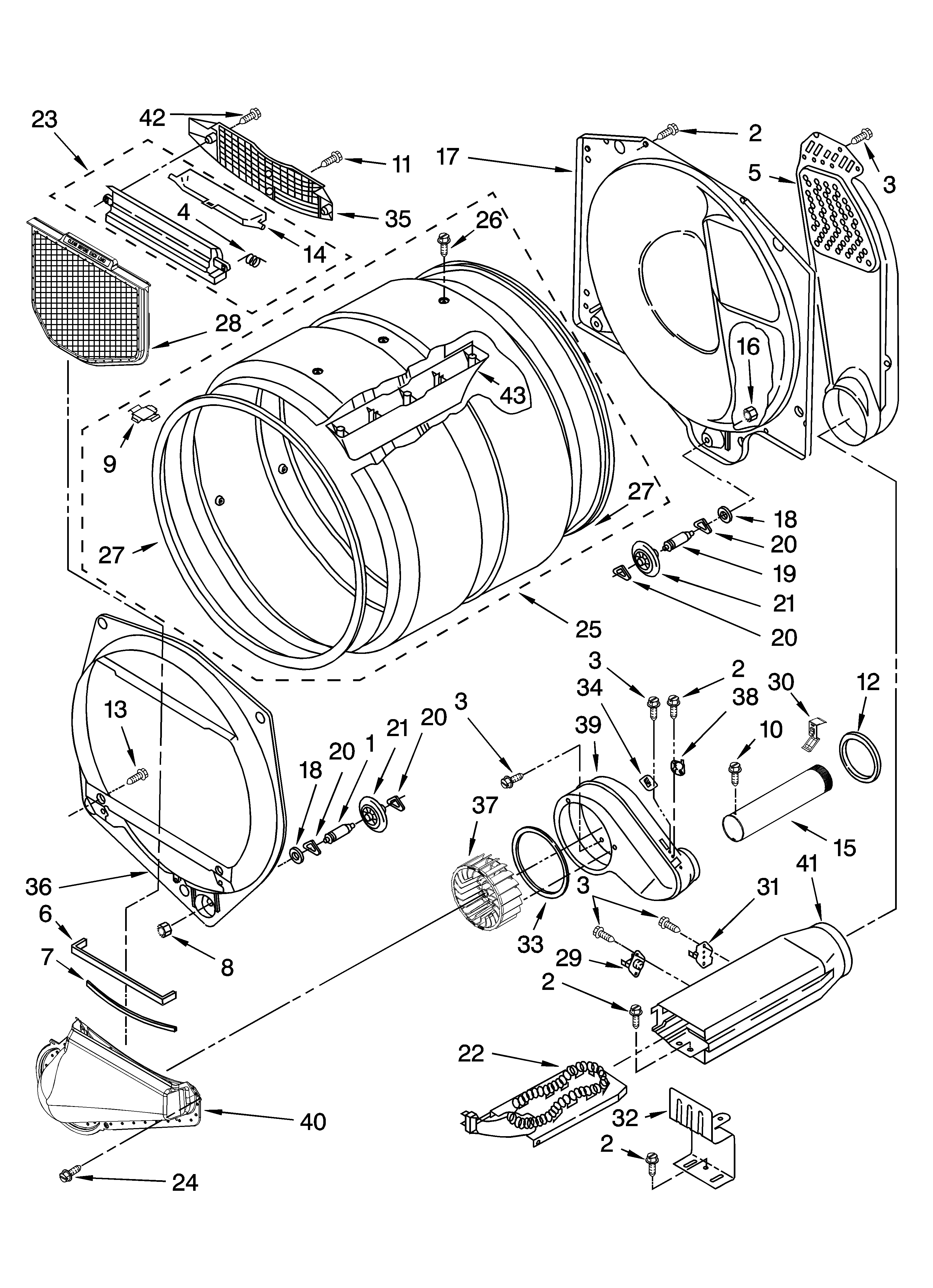 Bulkhead parts, optional parts (not included)