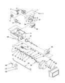 Motor and ice container parts