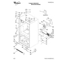 Whirlpool 7GI5FSAXVY00 cabinet parts diagram