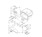 Whirlpool 7GI5FSAXVY00 freezer liner parts diagram