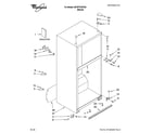 Whirlpool 8GT9FTKXST02 cabinet parts diagram