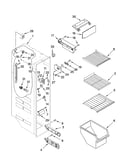 Freezer liner parts