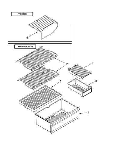 Shelf parts, optional parts
