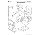 Whirlpool GBD309PVB00 lower oven parts diagram