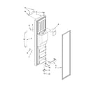 Whirlpool GD5VVAXTY00 freezer door parts diagram