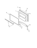 Freezer door parts, optional parts