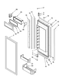 Refrigerator door parts