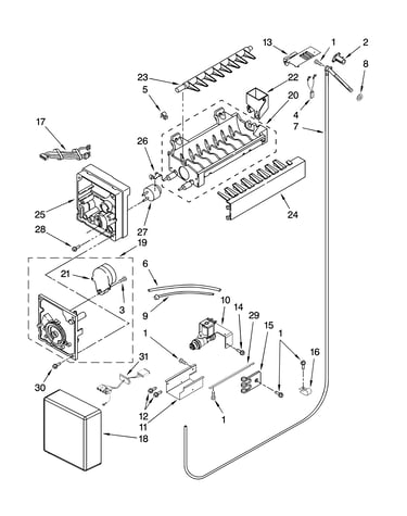 Icemaker parts