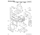 KitchenAid KEMS308SWH02 oven parts diagram