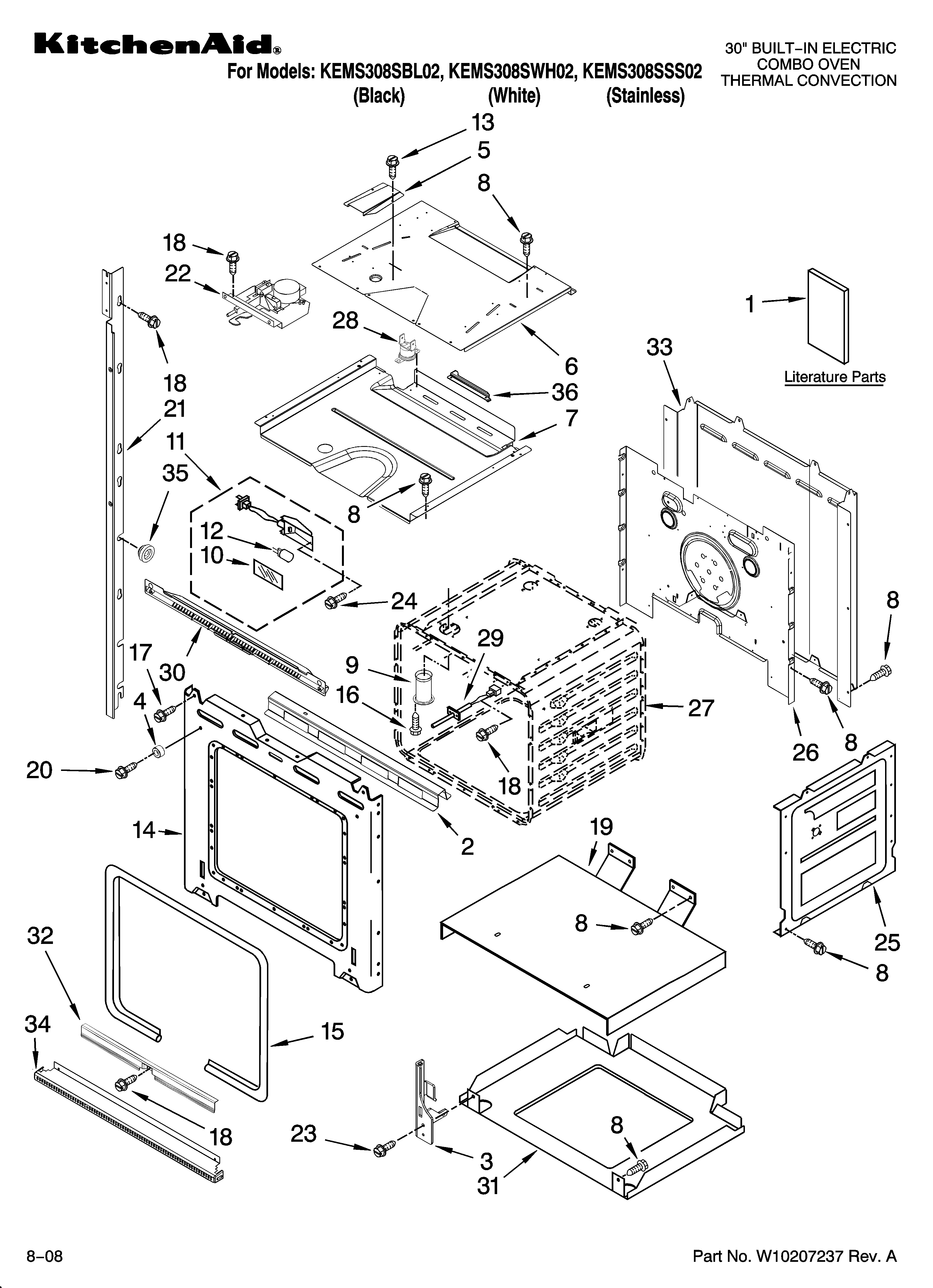 Oven parts