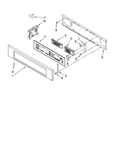 Control panel parts