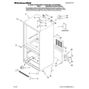 KitchenAid KFCS22EVMS00 cabinet parts diagram